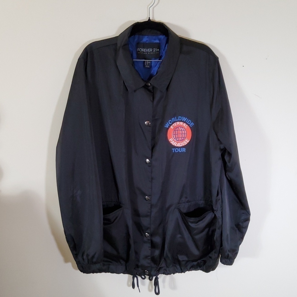 Forever 21  Worldwide Tour Jacket Plus Size 2X